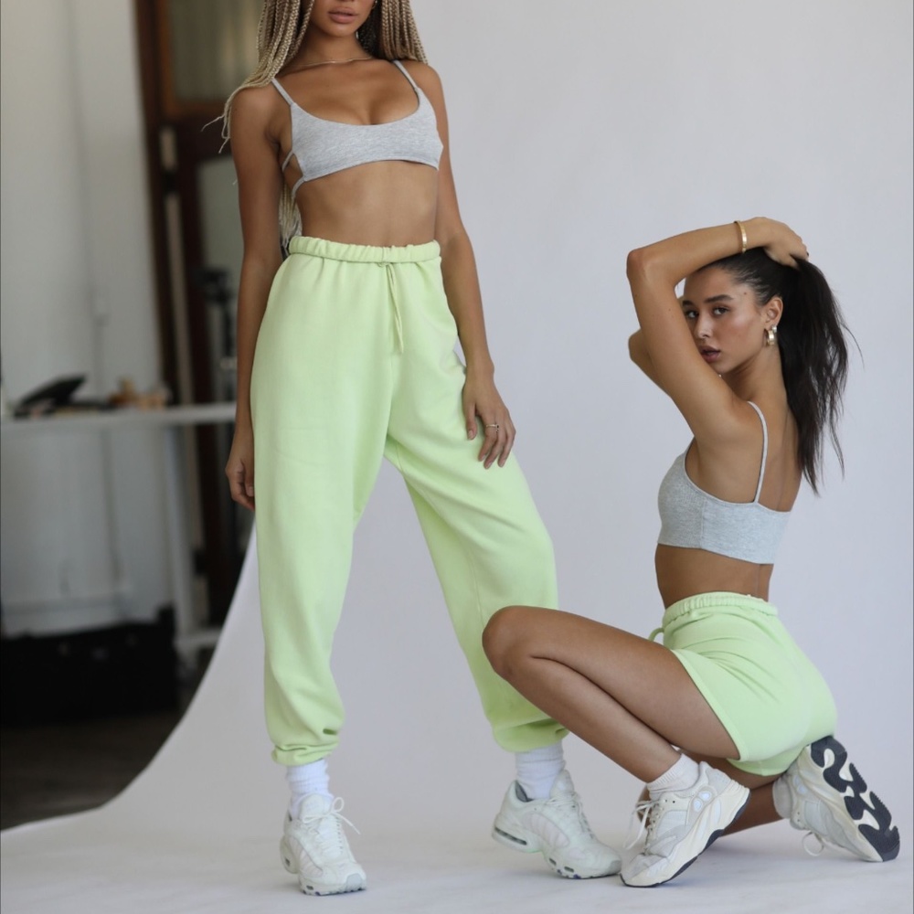 OVERSIZED JOGGER Melon - X/S
